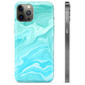 iPhone 12 Pro Max TPU Hülle - Blauer Marmor