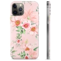 iPhone 12 Pro Max TPU Hülle - Aquarell Blumen