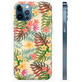 iPhone 12 Pro TPU Hülle - Pinke Blumen