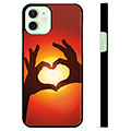 iPhone 12 Schutzhülle - Herz-Silhouette