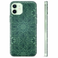 iPhone 12 TPU Hülle - Grünes Mandala