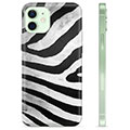 iPhone 12 TPU Hülle - Zebra