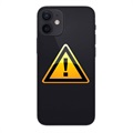 iPhone 12 mini Akkufachdeckel Reparatur - inkl. Rahmen - Schwarz