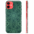 iPhone 12 mini TPU Hülle - Grünes Mandala