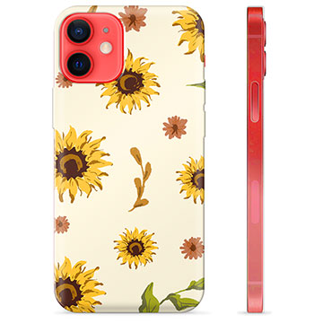 iPhone 12 mini TPU Hülle - Sonnenblume