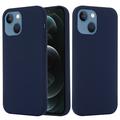 iPhone 13 Liquid Silikon Case - MagSafe-kompatibel - Dunkel Blau