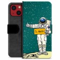 iPhone 13 Mini Premium Schutzhülle mit Geldbörse - Mars Astronaut