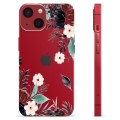 iPhone 13 Mini TPU Hülle - Herbstblumen