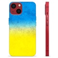 iPhone 13 Mini TPU Hülle Ukrainische Flagge - Zweifarbig