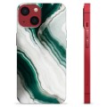 iPhone 13 Mini TPU Hülle - Smaragd Marmor