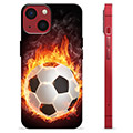 iPhone 13 Mini TPU Hülle - Fußball Flamme