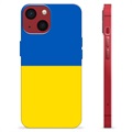 iPhone 13 Mini TPU Hülle Ukrainische Flagge - Gelb und Lichtblau
