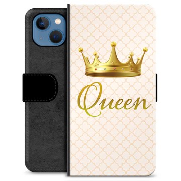 iPhone 13 Premium Schutzhülle mit Geldbörse - Königin