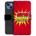 iPhone 13 Premium Schutzhülle mit Geldbörse - Super Mom