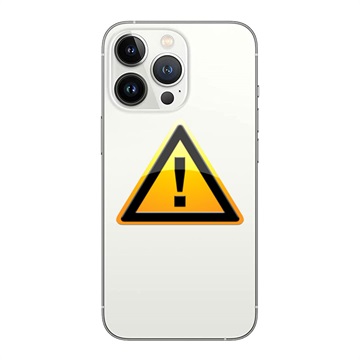 iPhone 13 Pro Akkufachdeckel Reparatur - inkl. Rahmen - Weiß