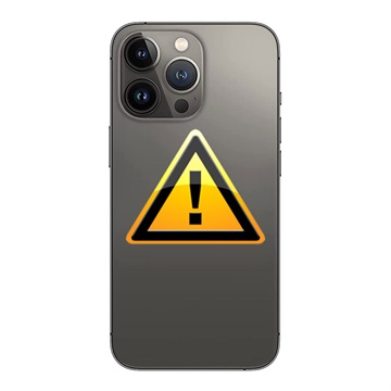 iPhone 13 Pro Max Akkufachdeckel Reparatur - inkl. Rahmen - Schwarz