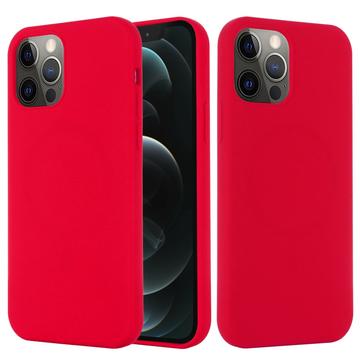 iPhone 13 Pro Max Liquid Silikon Case - MagSafe-kompatibel - Rot