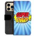 iPhone 13 Pro Max Premium Schutzhülle mit Geldbörse - Super Dad