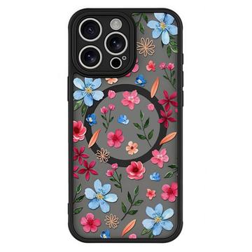 iPhone 13 Pro Max Elegante magnetische Schutzhülle - Bunte Blumen