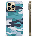 iPhone 13 Pro Max TPU Hülle - Blaue Tarnung