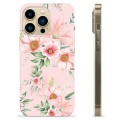 iPhone 13 Pro Max TPU Hülle - Aquarell Blumen