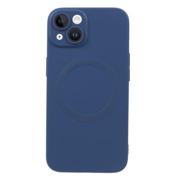 iPhone 13 Silikonhülle mit Kameraschutz - MagSafe-kompatibel - Dunkelblau