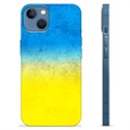 iPhone 13 TPU Hülle Ukrainische Flagge - Zweifarbig