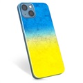 iPhone 13 TPU Hülle Ukrainische Flagge - Zweifarbig