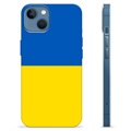 iPhone 13 TPU Hülle Ukrainische Flagge - Gelb und Lichtblau