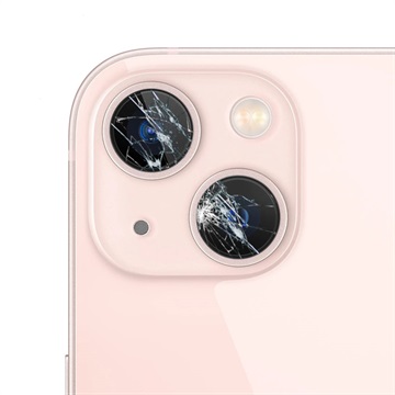 iPhone 13 mini Kamera Linse Glas Reparatur - Rosa