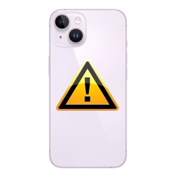 iPhone 14 Akkufachdeckel Reparatur - inkl. Rahmen - Violett