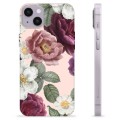 iPhone 14 Plus TPU Hülle - Romantische Blumen