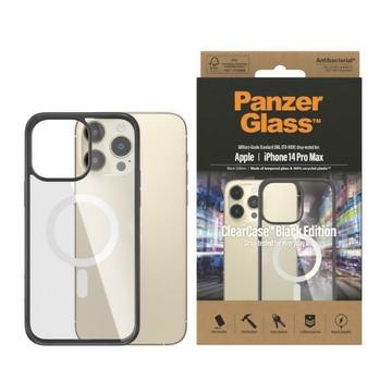 iPhone 14 Pro Max PanzerGlass ClearCase MagSafe Antibakterielle Hülle - Schwarz / Klar