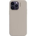 iPhone 14 Pro Nudient Base Silikonhülle - Beige