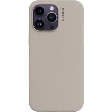 iPhone 14 Pro Nudient Base Silikonhülle - Beige