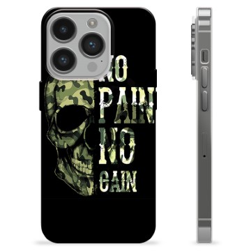 iPhone 14 Pro TPU Hülle - No Pain, No Gain