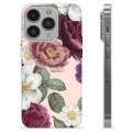 iPhone 14 Pro TPU Hülle - Romantische Blumen