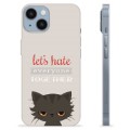 iPhone 14 TPU Hülle - Böse Katze
