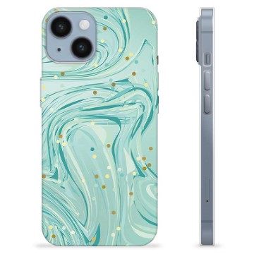 iPhone 14 TPU Hülle - Grüne Minze