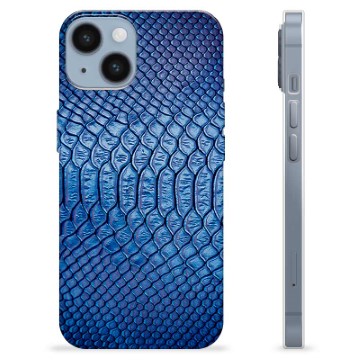 iPhone 14 TPU Hülle - Leder