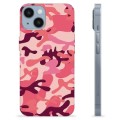 iPhone 14 TPU Hülle - Rosa Tarnung