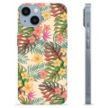 iPhone 14 TPU Hülle - Pinke Blumen