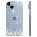 iPhone 14 TPU Hülle - Schneeflocken