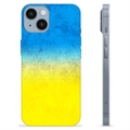 iPhone 13 TPU Hülle Ukrainische Flagge - Zweifarbig