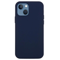iPhone 15 Liquid Silikon Case - Dunkel Blau