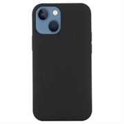 iPhone 15 Liquid Silikon Case - MagSafe-kompatibel - Schwarz