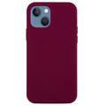 iPhone 15 Plus Liquid Silikon Case - Weinrot