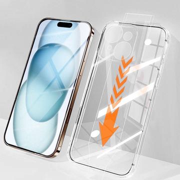 iPhone 15 Plus Rurihai 2-in-1 Schutz-Set - Durchsichtig