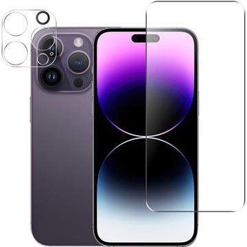 iPhone 15 Pro 2-in-1 Set Panzerglas - 9H & Kameraobjektiv