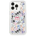 iPhone 15 Pro Fashion TPU Hülle - Musiknoten